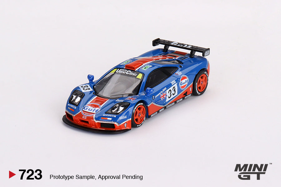 McLaren F1 GTR #33 1996 Le Mans 24Hr - Mini GT - Scala 1/64 MGT00723