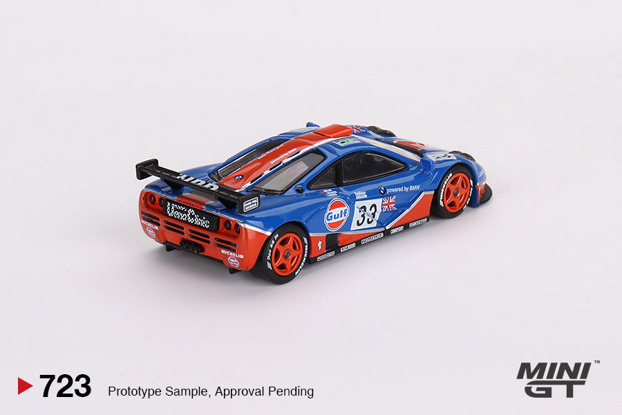 McLaren F1 GTR #33 1996 Le Mans 24Hr - Mini GT - Scala 1/64 MGT00723