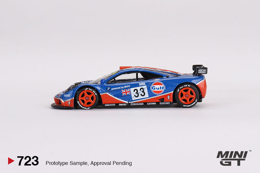 McLaren F1 GTR #33 1996 Le Mans 24Hr - Mini GT - Scala 1/64 MGT00723