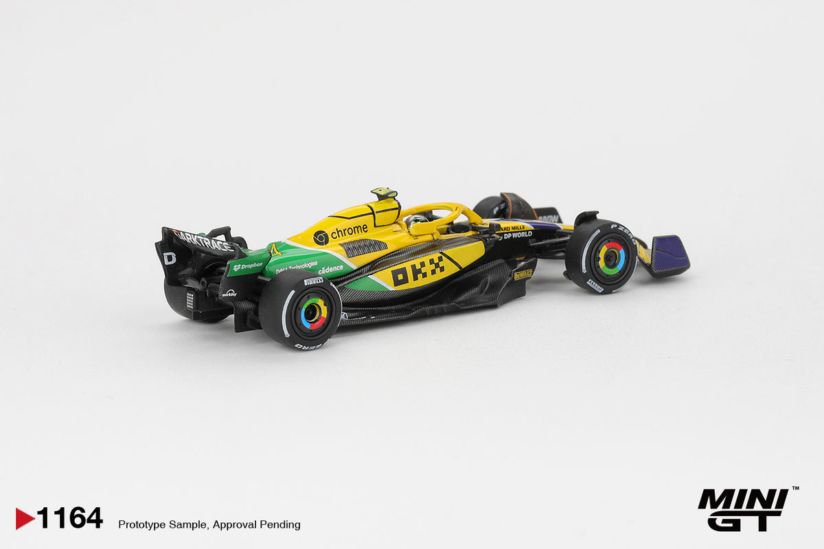 McLaren MCL38 #4 Lando Norris 2024 F1 Monaco GP - Mini GT - Scala 1-64 MGT01164-L