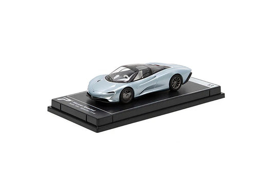 McLaren Speedtail (Speedtail Silver) - PosterCars - Scala 1/64 H13