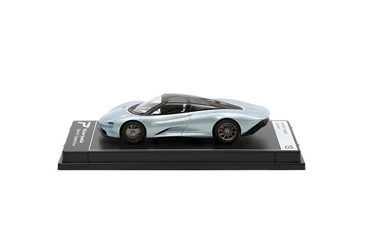McLaren Speedtail (Speedtail Silver) - PosterCars - Scala 1/64 H13
