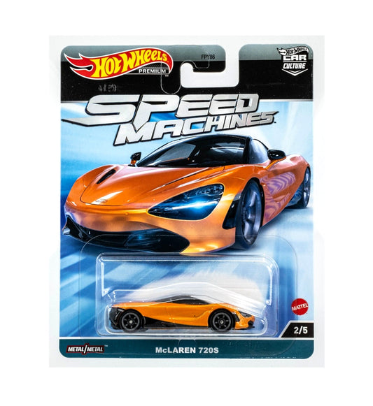 McLaren 720S Speed Machine - Hot Wheels Premium - Scala 1/64