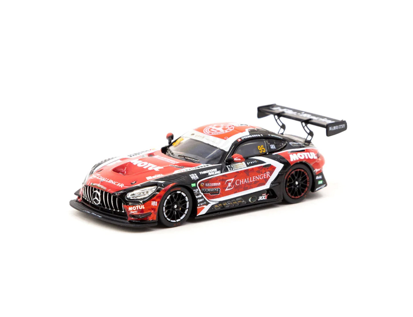 Mercedes-AMG GT3 Macau GT Cup 2021-Race 1 Craft-Bamboo Racing - Tarmac Works HOBBY64 - Scala 1/64 T64-062-21MGP95A