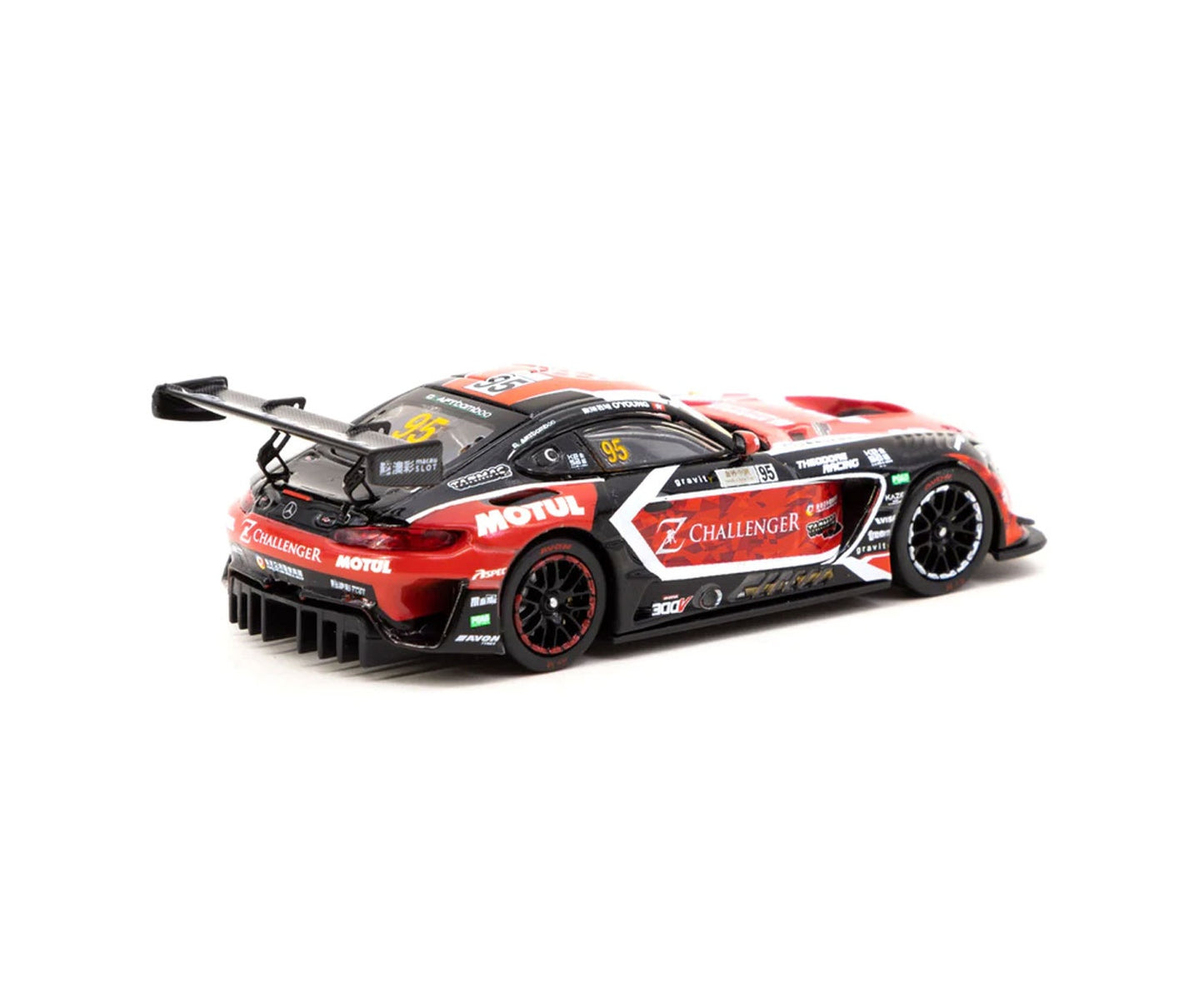 Mercedes-AMG GT3 Macau GT Cup 2021-Race 1 Craft-Bamboo Racing - Tarmac Works HOBBY64 - Scala 1/64 T64-062-21MGP95A