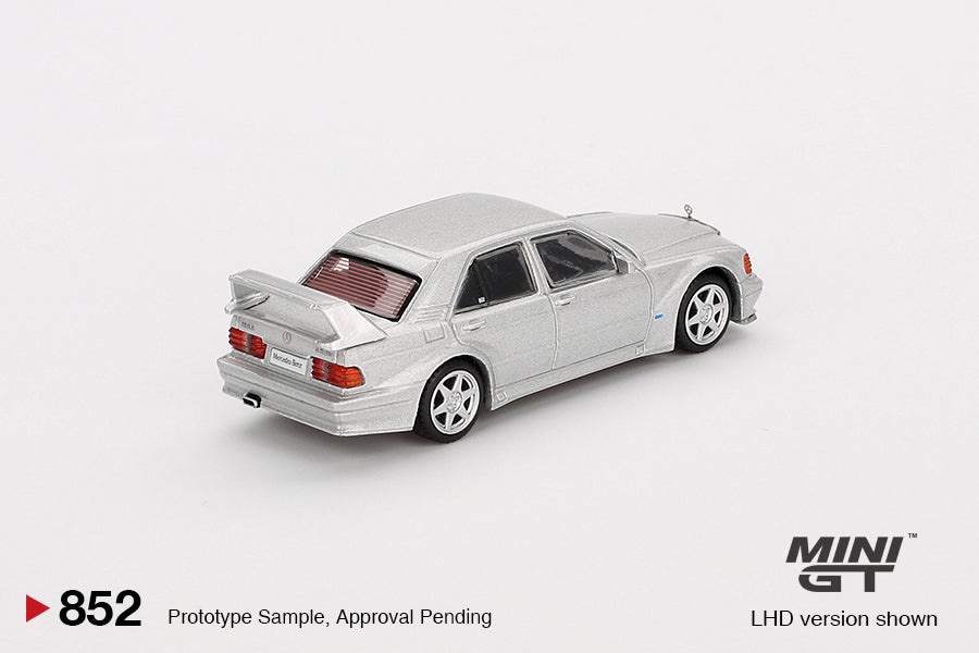 Mercedes-Benz 190E 2.5-16 Evolution II Astral Silver - Mini GT - Scala 1/64 MGT00852-L