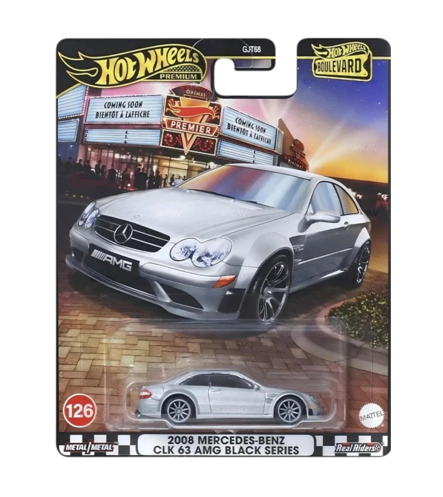 Porsche 935 Red Boulevard Series Premium - Hot Wheels - Escala 1/64