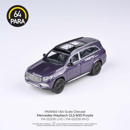 2020 Mercedes-Maybach GLS 600 Purple LHD - Para64 - Scala 1/64
