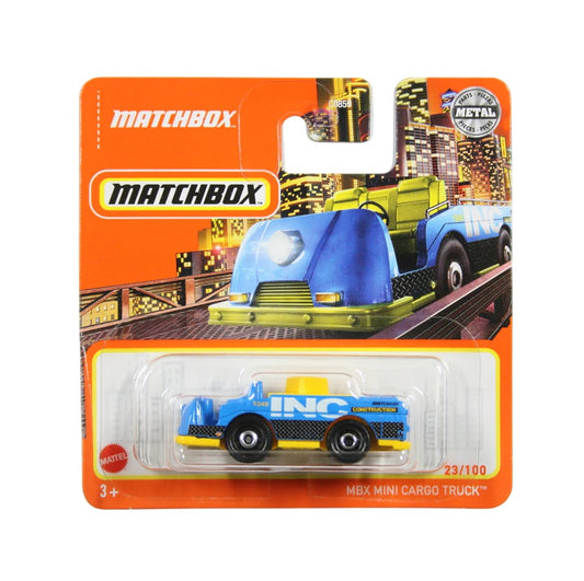 Mini Cargo Truck Blue #23 - Matchbox - Scala 1/64 Circa
