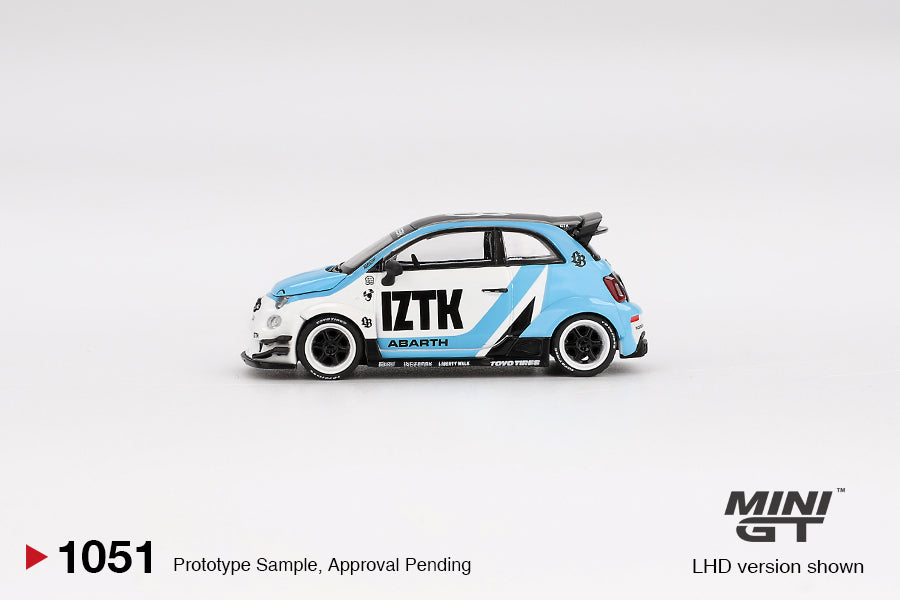 Abarth 595 LB-WORKS x Abas Works IZTK 2024 - Mini GT - Scala 1/64 MGT01051-L