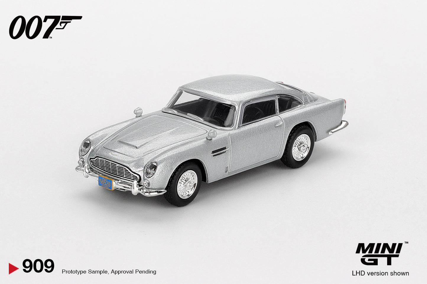 Aston Martin DB5 Casino Royale James Bond 007 movie 2006 - Mini GT - Scala 1/64 MGT00909-007TC Traditional Chinese Blister