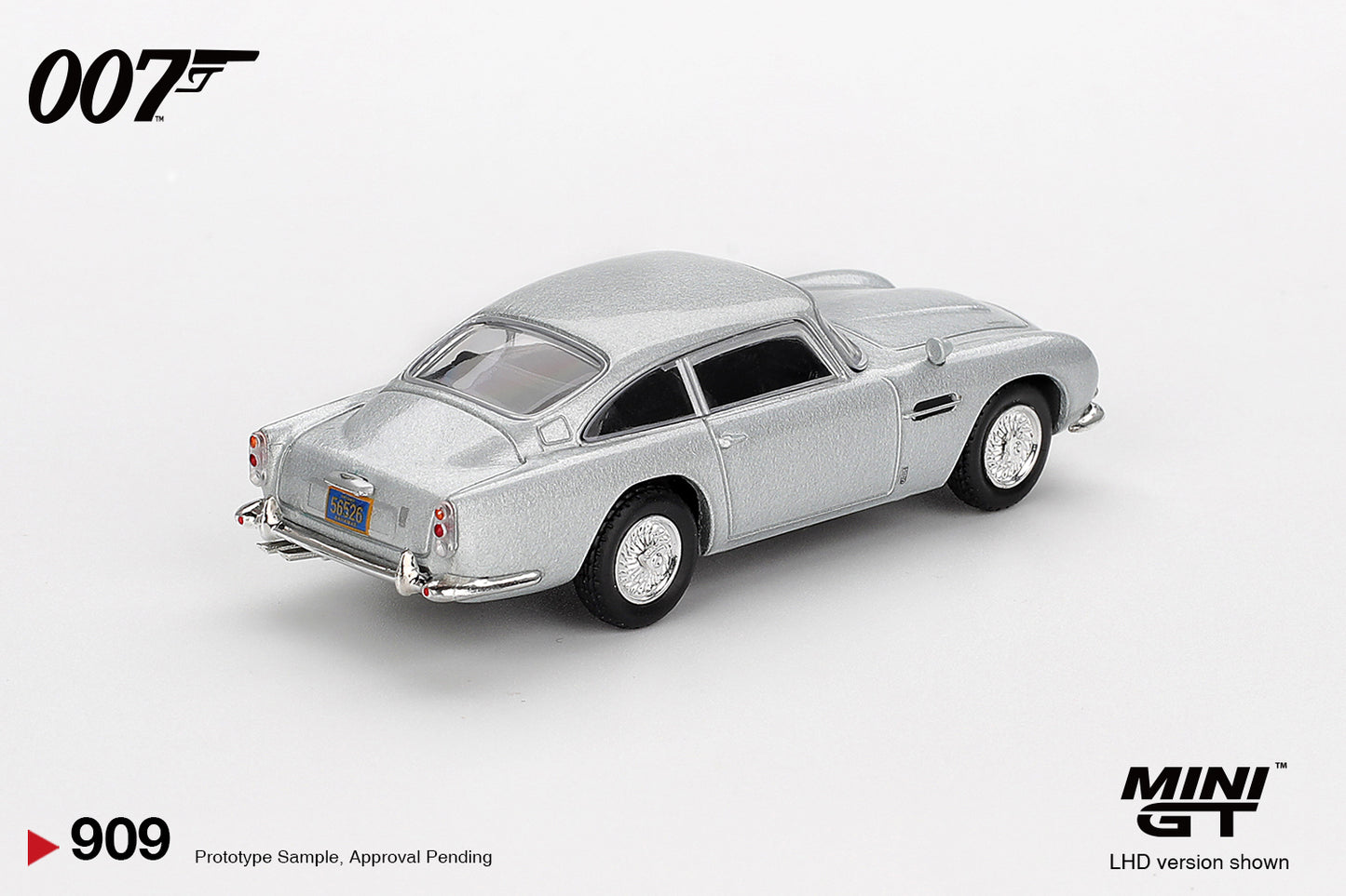 Aston Martin DB5 Casino Royale James Bond 007 movie 2006 - Mini GT - Scala 1/64 MGT00909-007TC Traditional Chinese Blister