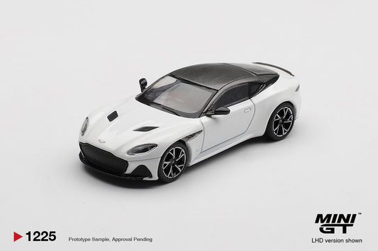 Aston Martin DBS Stratus White 2024 - Mini GT - Scala 1/64 MGT01225-L