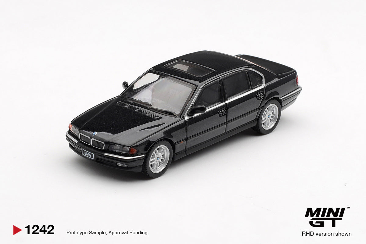 BMW 750IL Black Sapphire 1999 - Mini GT - Scala 1/64 MGT01242-L