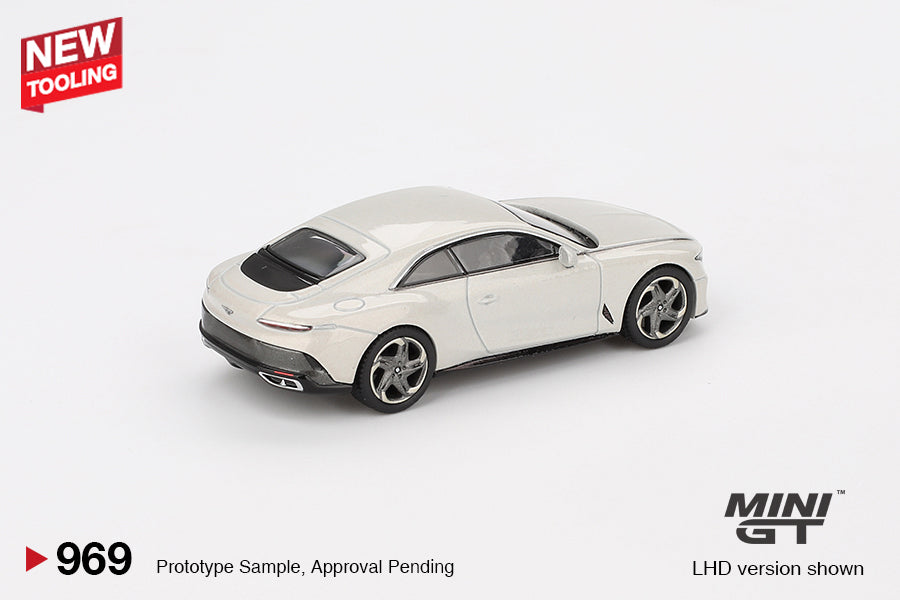 Bentley Batur Bonneville Pearl 2022 - Scala 1/64 - Mini GT - Scala 1-64 MGT00969-BL Blister Packaging