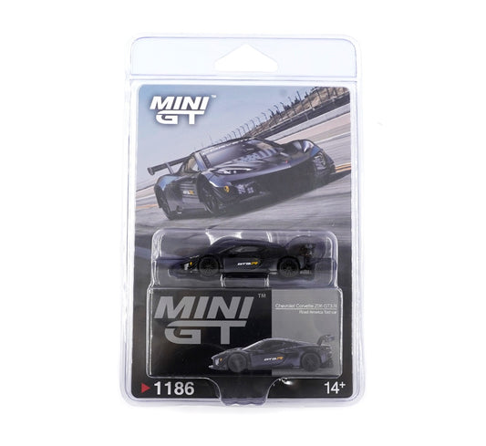 Chevrolet Corvette Z06 GT3.R Road America Test Car- Mini GT - Scala 1/64 MGT01186-BL Blister Packaging
