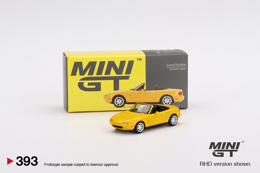 Eunos Roadster Sunburst Yellow - Mini GT - Scala 1/64 MGT00393-R