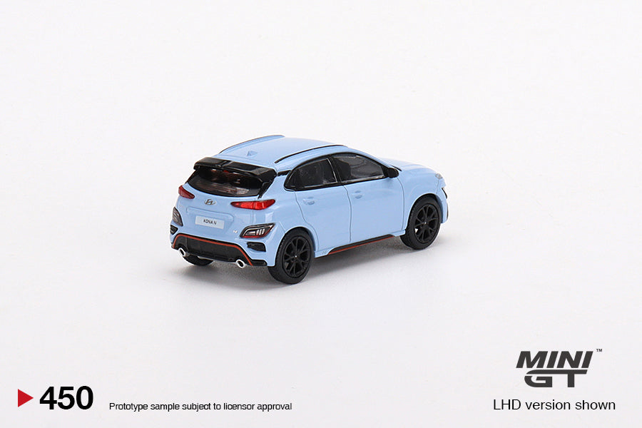 Hyundai KONA N Performance Blue - Mini GT - Scala 1/64 MGT00450-L