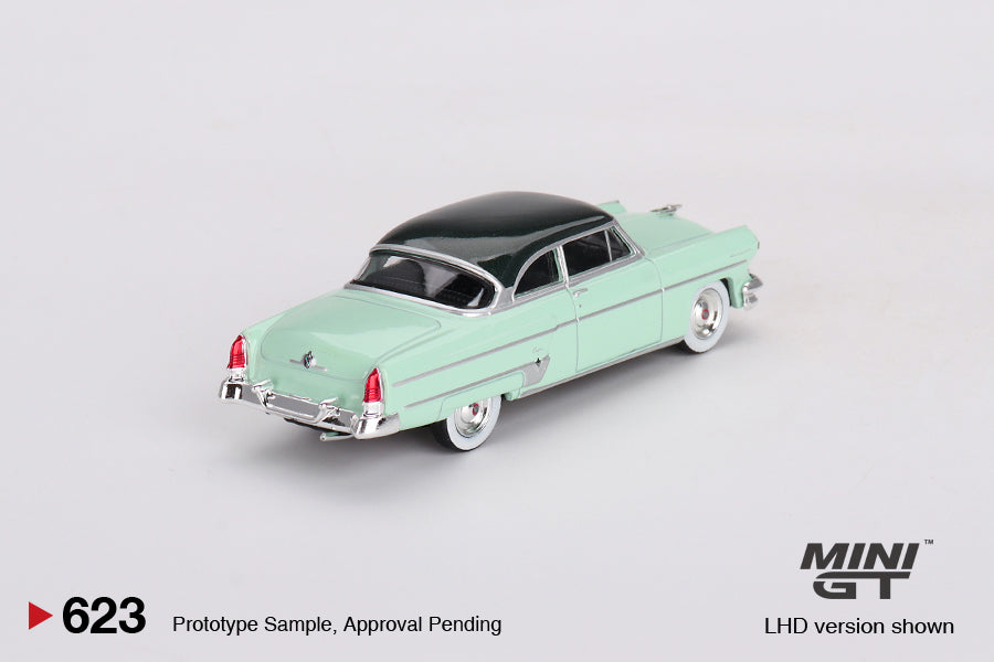 Lincoln Capri 1954 Parklane Green / Bloomfield Green MiJo Exclusives - Mini GT - Scala 1/64 - MGT00623-MJ