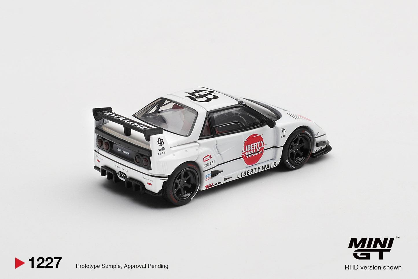 Mazda AZ-1 Liberty Walk LB40 LB-Hinomaru 2025 - Mini GT - Scala 1/64 MGT01227-R