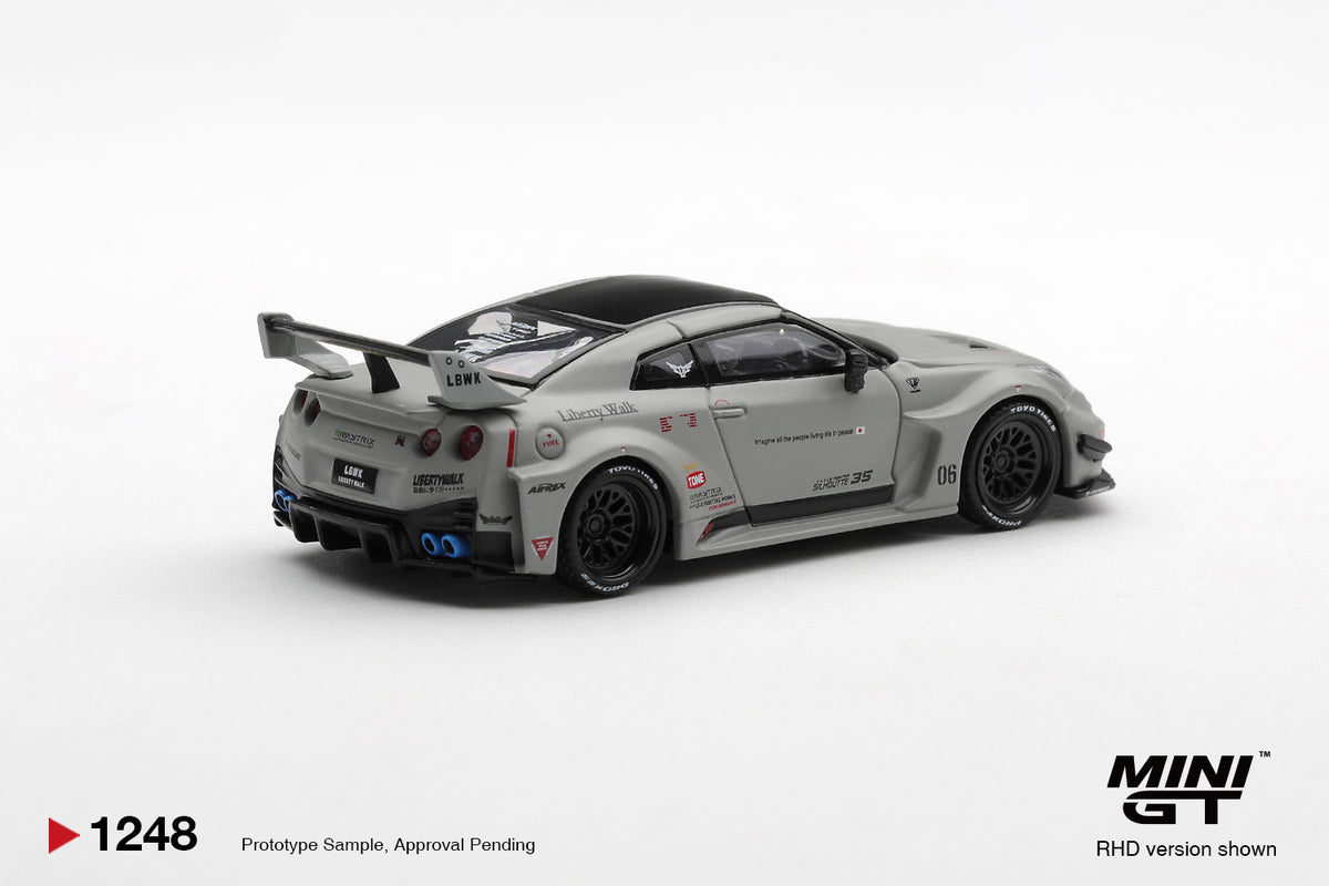 NISSAN LB-Silhouette GT 35GT-RR Ver.1 Matt Grey 2026 - Mini GT - Scala 1/64 MGT01248-L