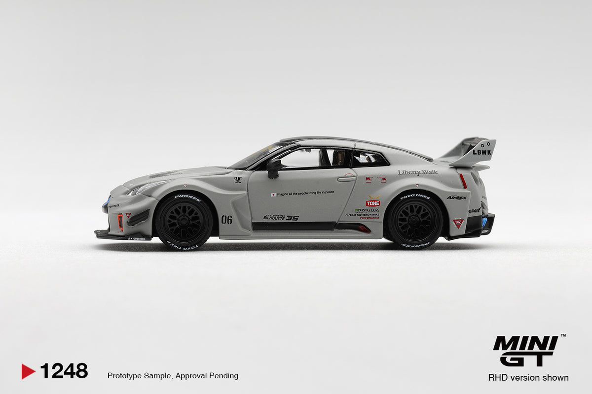 NISSAN LB-Silhouette GT 35GT-RR Ver.1 Matt Grey 2026 - Mini GT - Scala 1/64 MGT01248-L