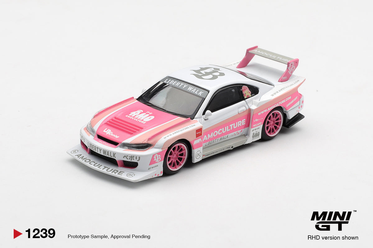 Nissan SILVIA (S15) LB-Super Silhouette AMOCULTURE 2026 - Mini GT - Scala 1/64 MGT01239-R