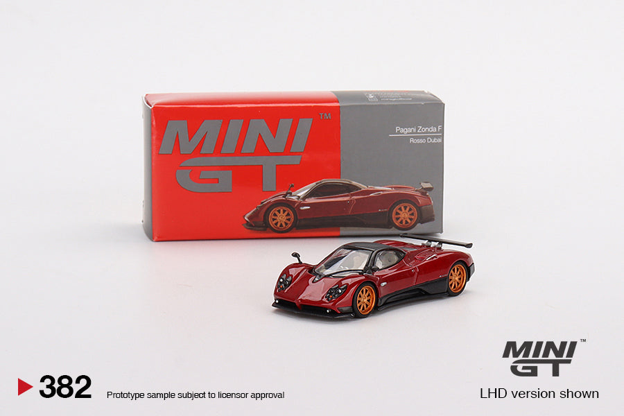 Pagani Zonda F Rosso Dubai - Mini GT - Scala 1/64 MGT00382-L LHD