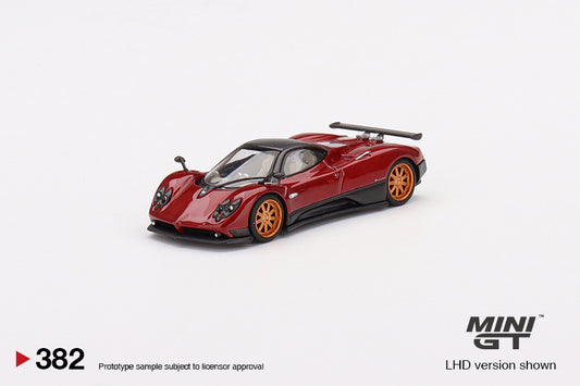 Mini GT - Pagani Zonda F Rosso Dubai - Scala 1/64 MGT00382-L LHD