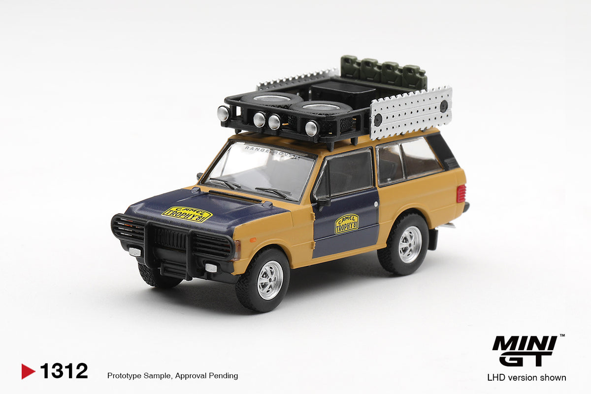 Range Rover Camel Trophy Sumatra H.Fischer / W.Bays 1981 – Mini GT - Scala 1/64 MGT01312-L