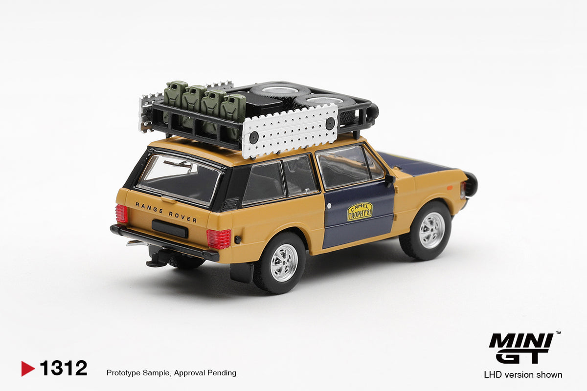 Range Rover Camel Trophy Sumatra H.Fischer / W.Bays 1981 – Mini GT - Scala 1/64 MGT01312-L