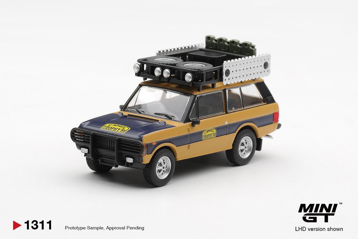 Range Rover Camel Trophy Sumatra N.Sudmann / F.Hofmann 1981 – Mini GT - Scala 1/64 MGT01311-L