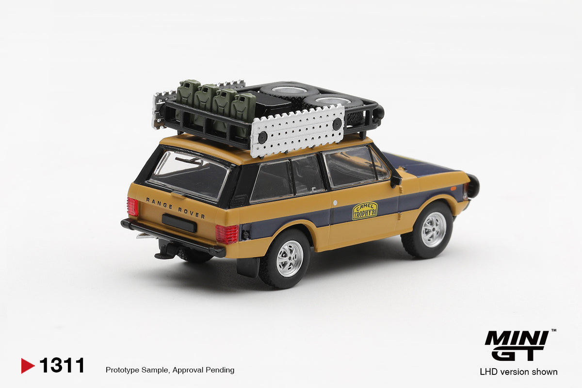 Range Rover Camel Trophy Sumatra N.Sudmann / F.Hofmann 1981 – Mini GT - Scala 1/64 MGT01311-L