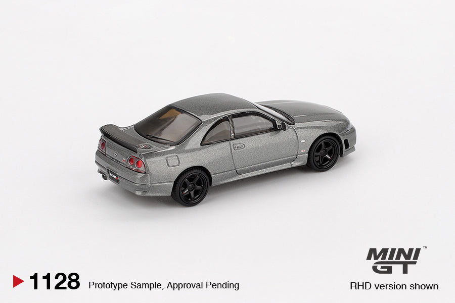Nissan Skyline GT-R Dark Metal Gray (NISMO BCNR33 CRS Version) - Mini GT - Scala 1/64 MGT01128-R