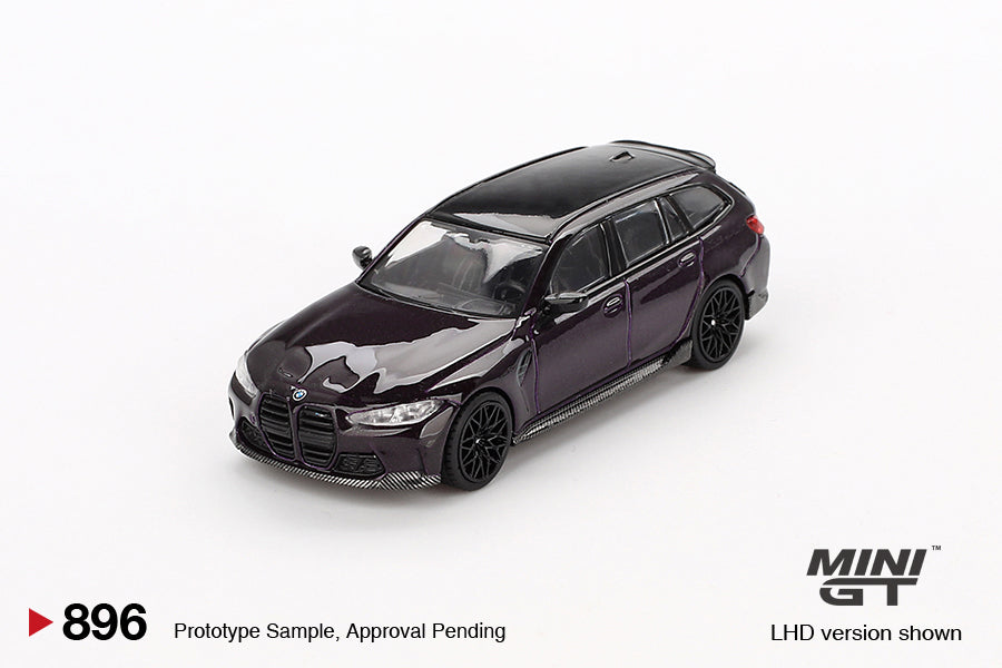 Mini GT - BMW M3 M Performance Touring Daytona Violet - Scala 1/64 MGT00896-L
