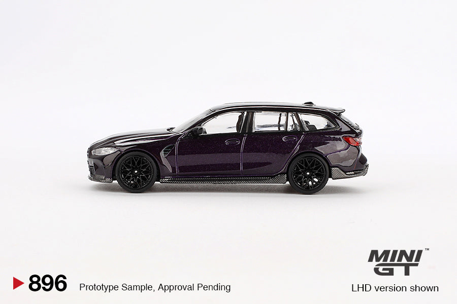 Mini GT - BMW M3 M Performance Touring Daytona Violet - Scala 1/64 MGT00896-L