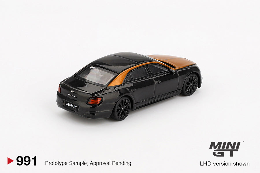 Mini GT - Bentley Flying Spur Orange Flame / Onyx 2024 - Scala 1/64 MGT00991-L