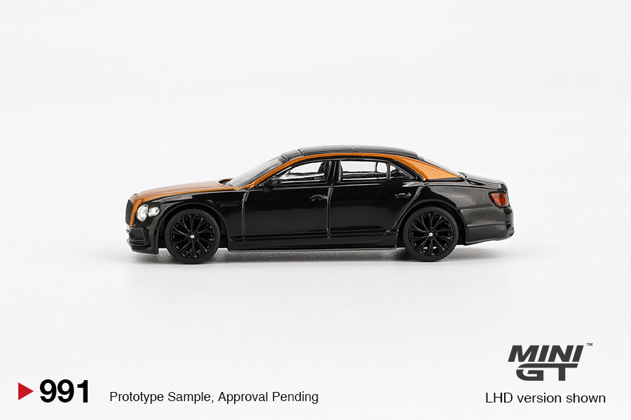 Mini GT - Bentley Flying Spur Orange Flame / Onyx 2024 - Scala 1/64 MGT00991-L