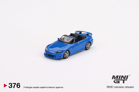Porsche 911 Targa 4S Shark Blue LHD - Mini GT - Escala 1/64