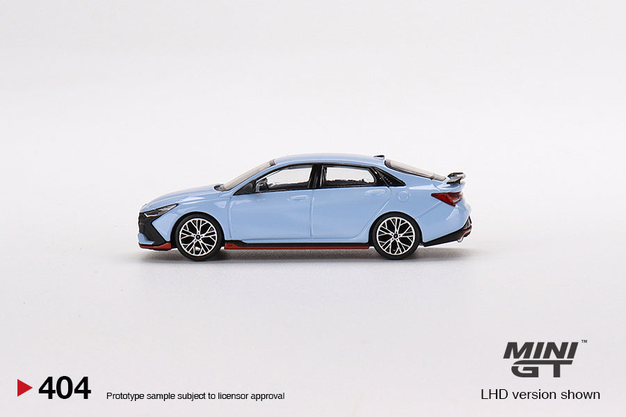 Hyundai Elantra N Performance Blue - Mini GT - Scala 1/64 MGT00404-MJ