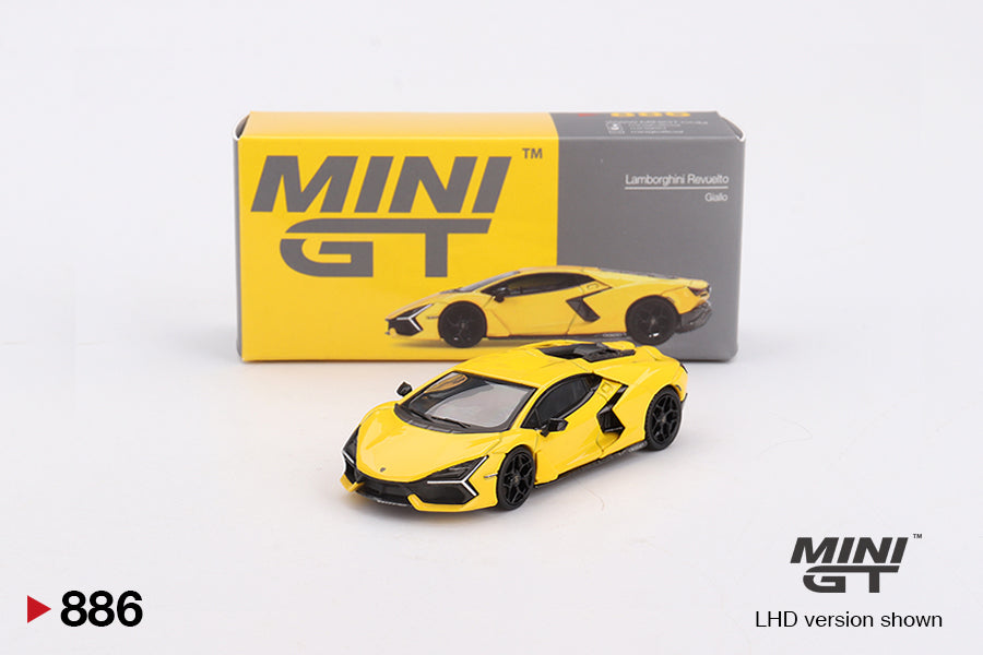 Mini Gt - Lamborghini Revuelto Giallo - Scala 1/64 MGT00886-L