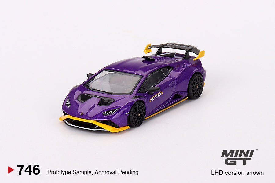 Lamborghini Huracán STO Viola Pasifae - Mini GT - Scala 1/64  MGT00746 LDH