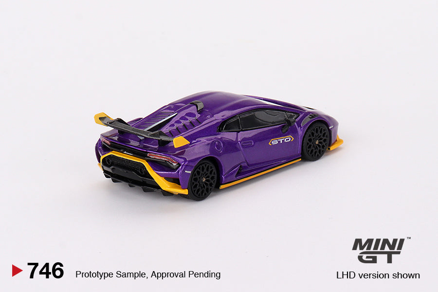 Lamborghini Huracán STO Viola Pasifae - Mini GT - Scala 1/64  MGT00746 LDH