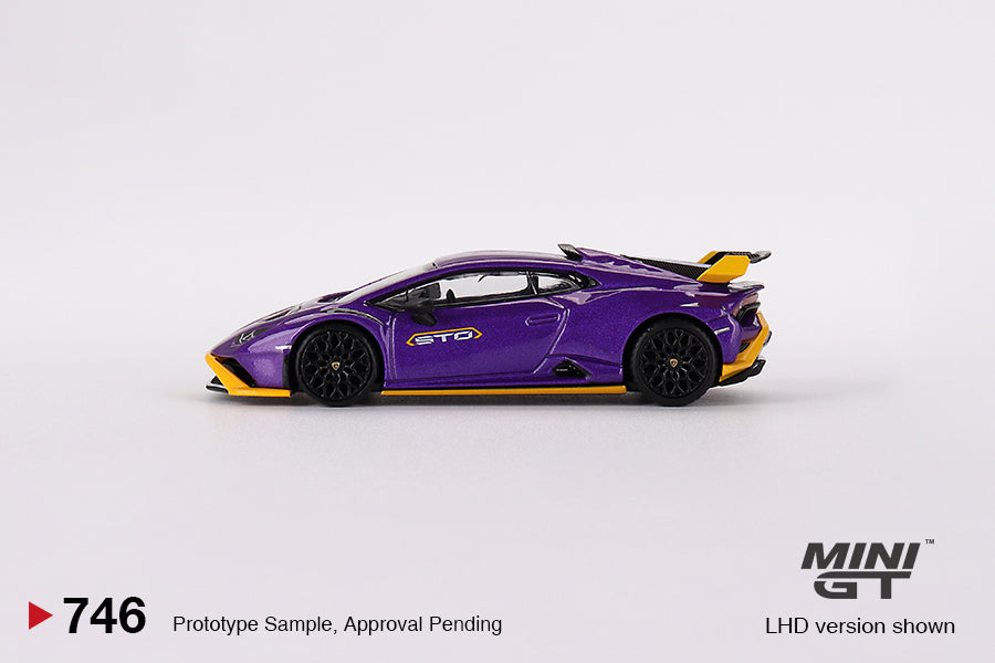 Lamborghini Huracán STO Viola Pasifae - Mini GT - Scala 1/64  MGT00746 LDH