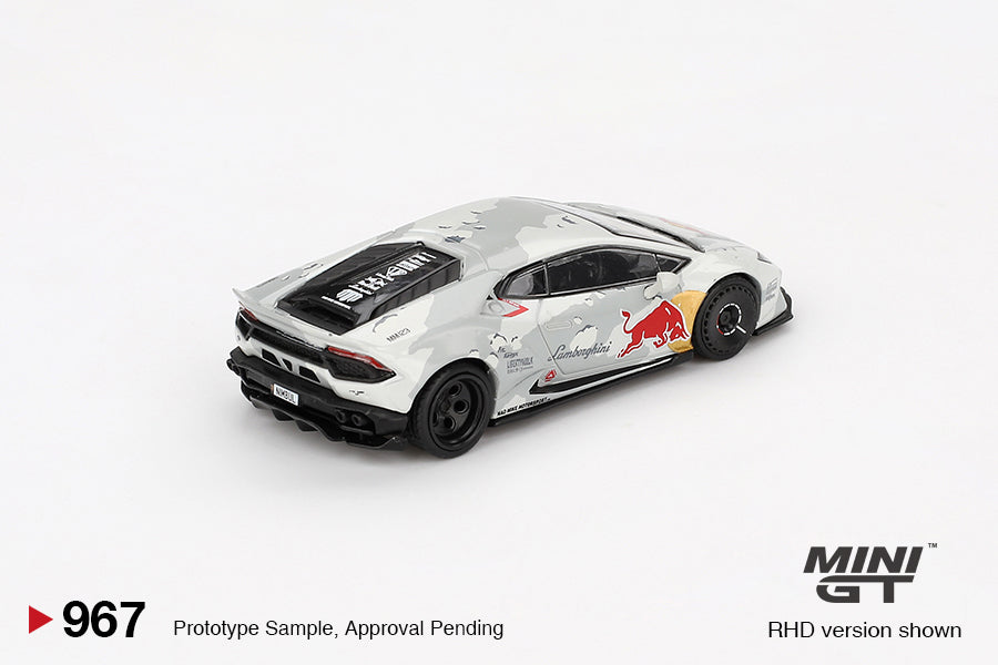 Lamborghini Huracán LBWorks Ver. e Mad Mike Nimbul 2024 - Mini GT - Scala 1/64 MGT00967-R