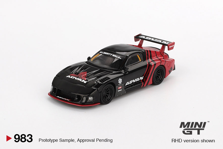 Mazda RX7 LB-Super Silhoutte Advan 2024 - Mini GT - Scala 1/64 MGT00983-L
