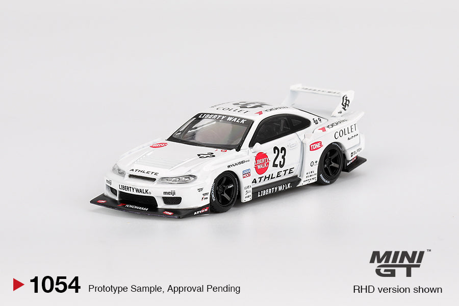 Nissan Silvia S15 LB-SUPER Silhouette Athlete 2024 - Mini GT