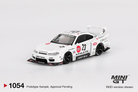 Nissan Silvia S15 LB-SUPER Silhouette Athlete 2024 - Mini GT - Scala 1/64 MGT01054-R