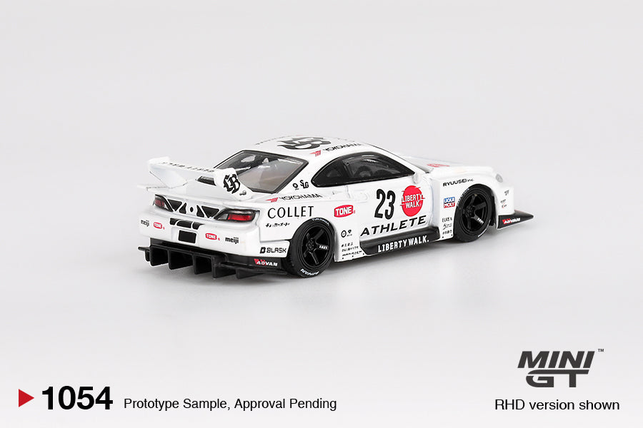 Nissan Silvia S15 LB-SUPER Silhouette Athlete 2024 - Mini GT - Scala 1/64 MGT01054-R