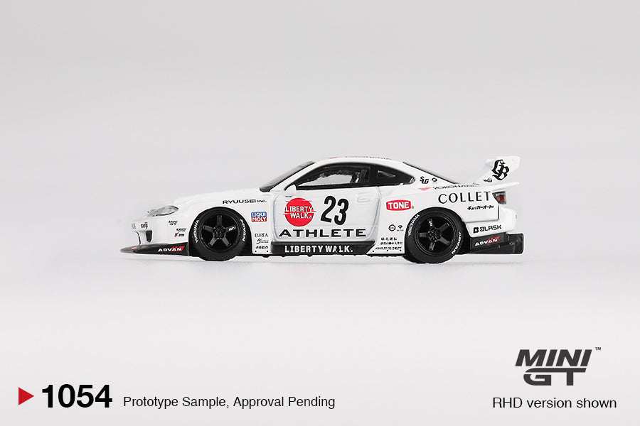 Nissan Silvia S15 LB-SUPER Silhouette Athlete 2024 - Mini GT - Scala 1/64 MGT01054-R